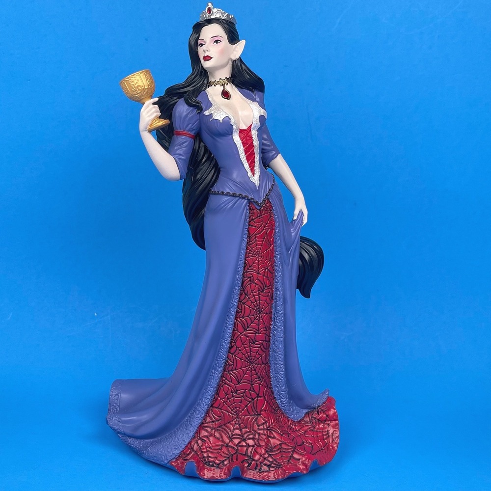 Countess Elizabeth Shadows of Darkness Figurine Purple Red Gothic Vampire